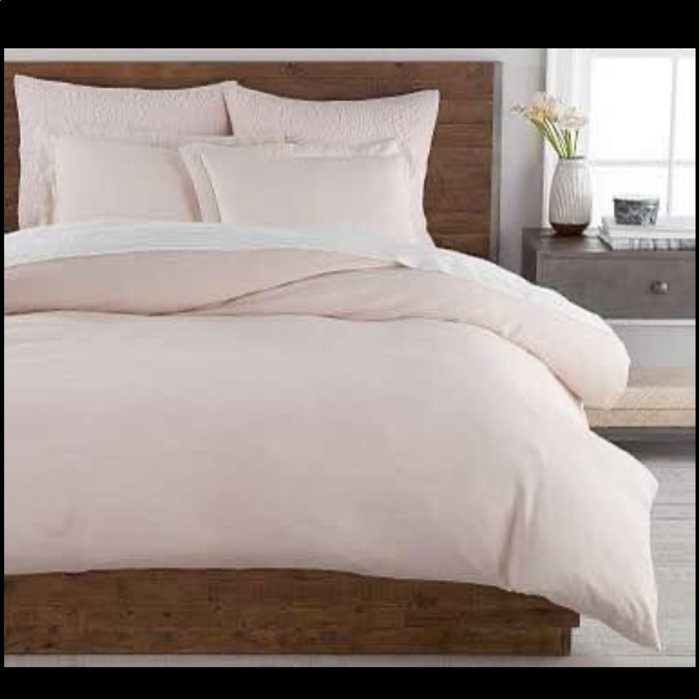Full/Queen Size Belgian Flax Linen Bedding Set